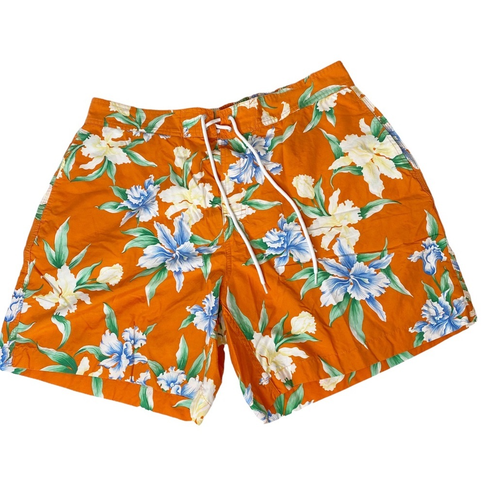 Brooks Brothers Tropical Hawaiian Swim Shorts Trunks XL
